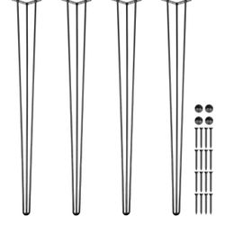 Set Of Hairpin Table Legs, 40”