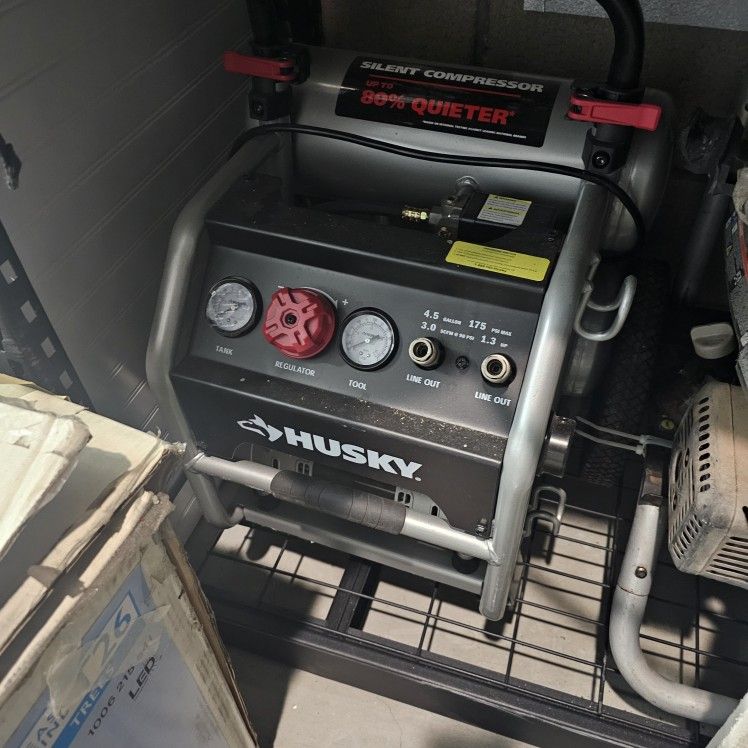 Husky Quieter Compressor $200 OBO