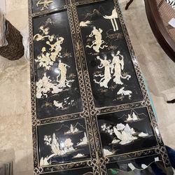 Antique Chinese Divider - Black
