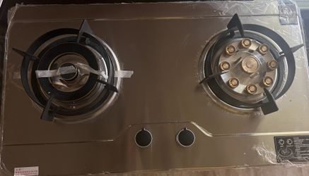 Outdoor Camper Gas cooktop