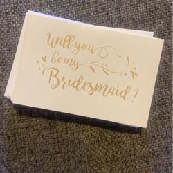 Bridesmaid Proposal Cards 