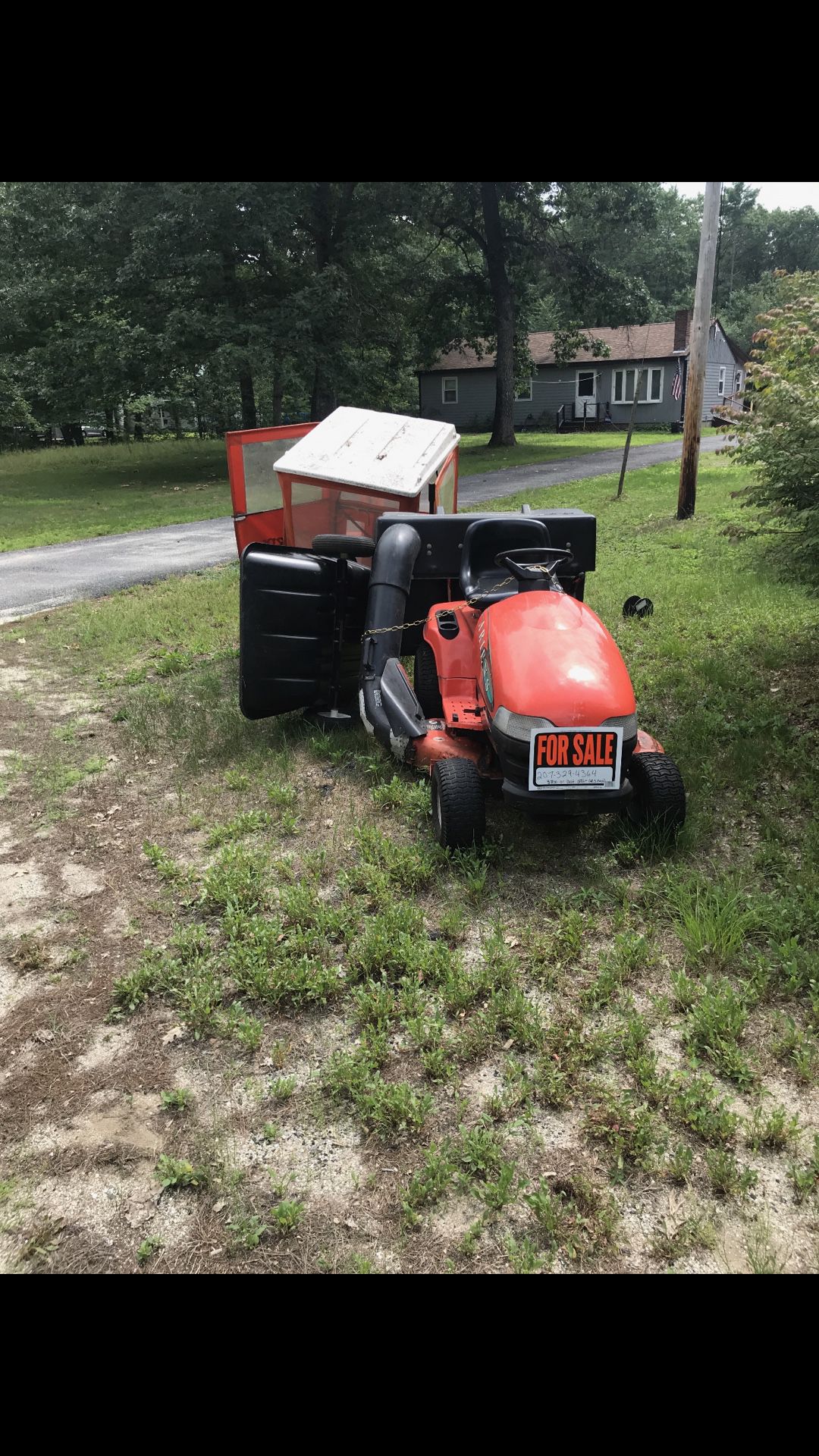 Ariens tractor and accessories