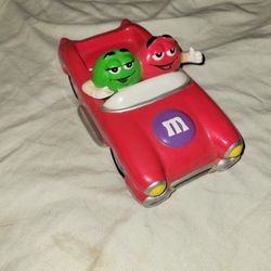 M&M  Ceramic Candy Dish