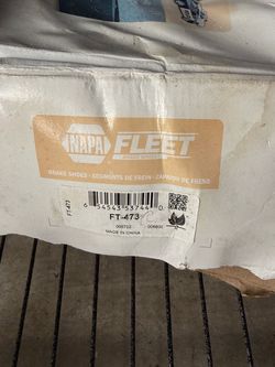 NAPA Fleet FT473 Rear Drum Brake Shoes Chevy GMC C/K Tahoe Yukon 78-02