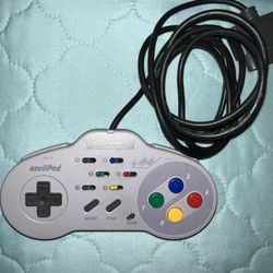 SNES Super Nintendo Asciiware Asciipad Turbo Controller
