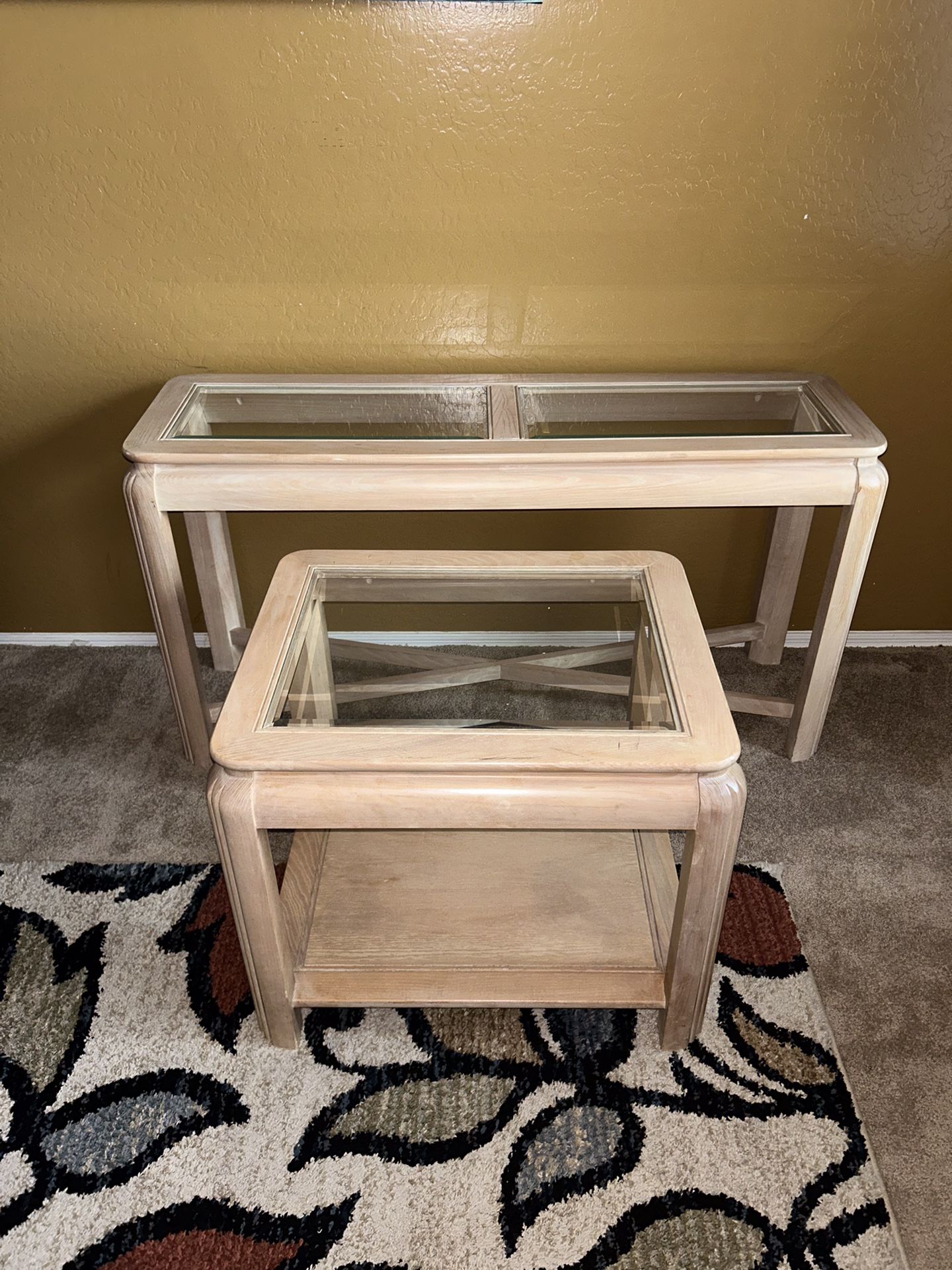 **SOLID**  Sofa Table & End Table (SMOKE and PET FREE HOME ) 