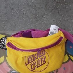 2 to Choose NEW w Tags Girls Women Super CUTE Santa Cruz Fanny or Shoulder pack bag Backpack wallet skateboard Betty Only $12!
