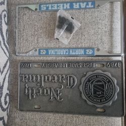 Lincese Plate Boarder & Custom Plate