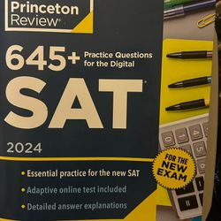 645+ Practice Questions for the Digital SAT, 2024