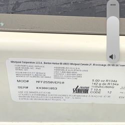 25 cu. ft. Maytag / Whirlpool French Door Refrigerator Stainless Ste