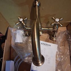 BRASS FAUCET KITCHEN OR BATH