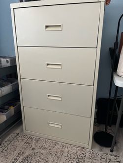 Lateral file cabinet