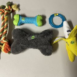 Various Dog Toys-Prices in pictures on toys