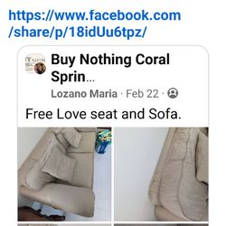 Free sofas