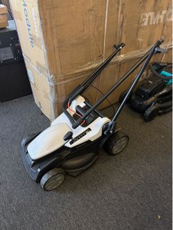 40V 16" Electric push Lawn Mower 4.0Ah Cordless Brushless Lawnmower Battery