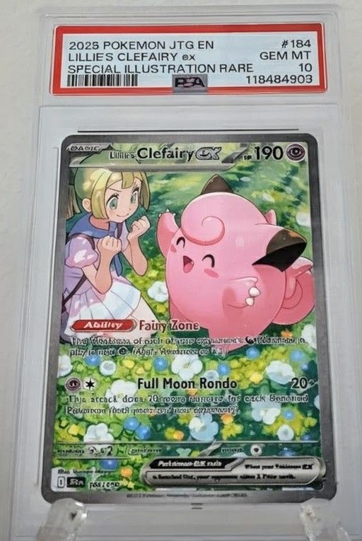 2025 Pokemon Lillie's Clefairy PSA 10