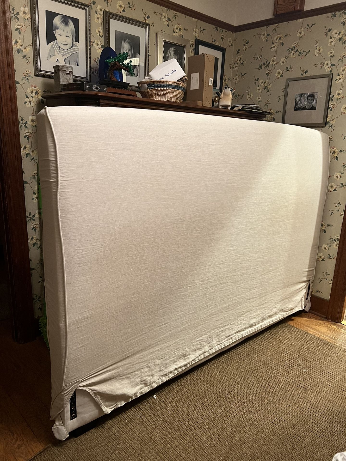 Pottery Barn Slipcovered King Headboard for Sale in Seattle, WA OfferUp