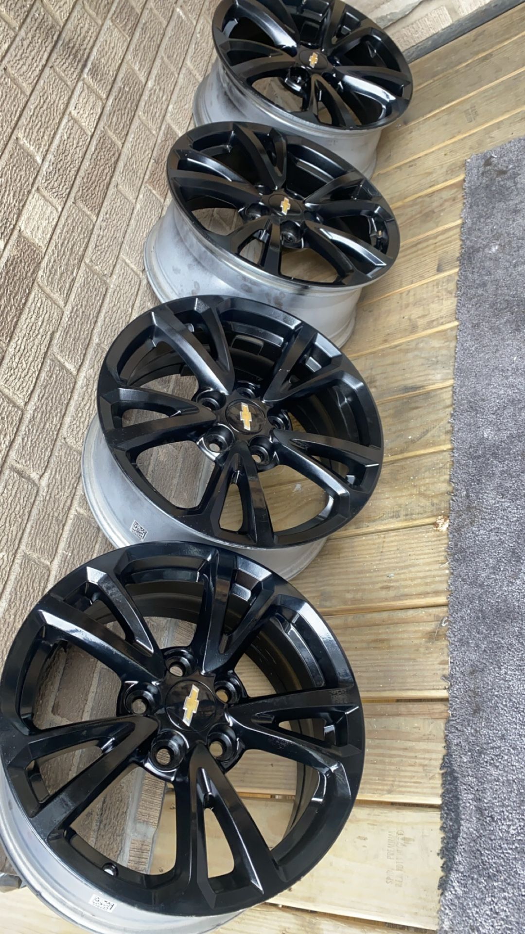 17” Chevy Stock Rims 5x120 Bolt Pattern 