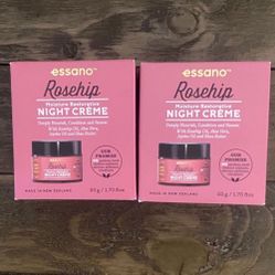Essano Rosehip Moisture Restorative Night Cream 50g New $5