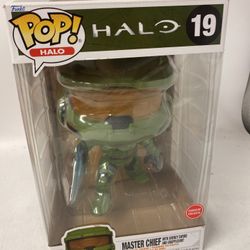 Funko POP! Jumbo: Halo Master Chief #19 10-inch GameStop Exclusive