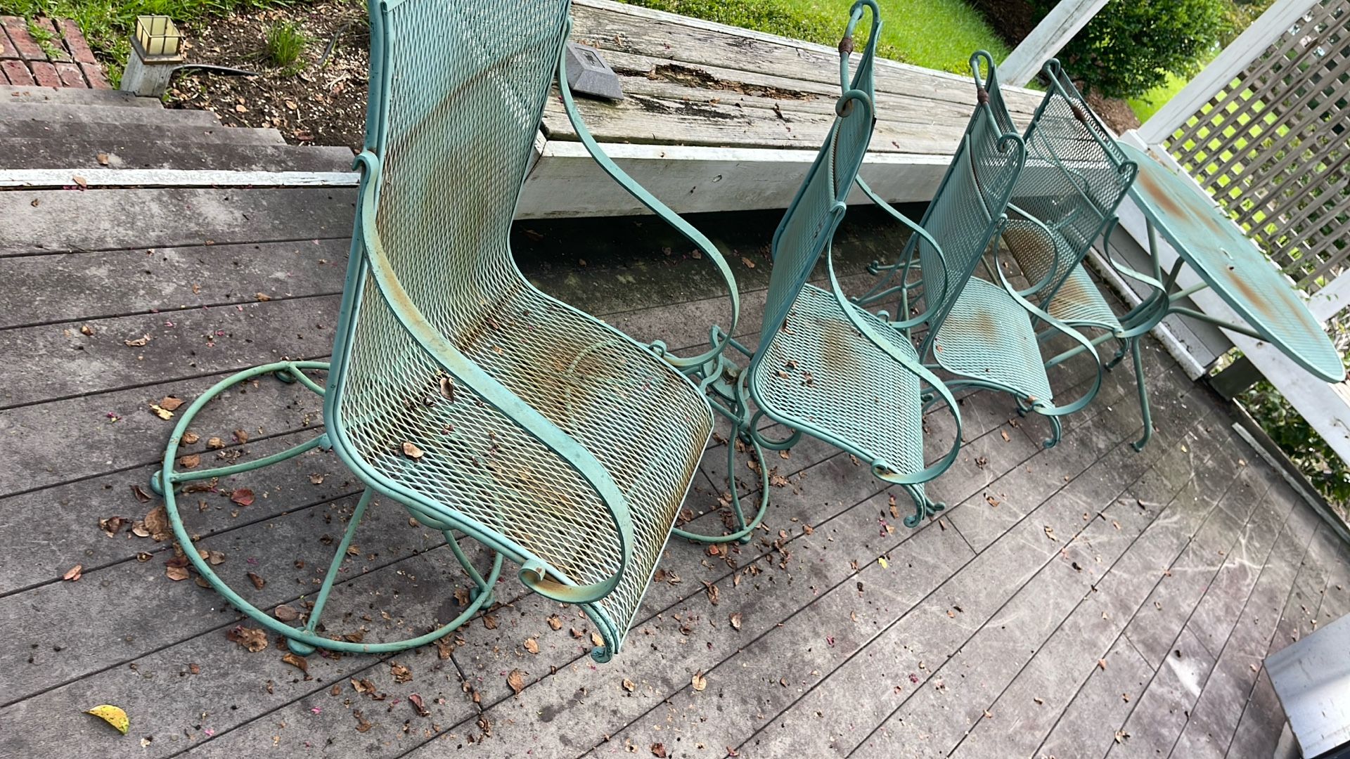 Vintage Patio Set