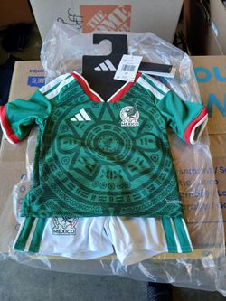 2T Mexico jersey and shorts from https://offerup.com/redirect/?o=YWRpZGFzLmNvbQ==