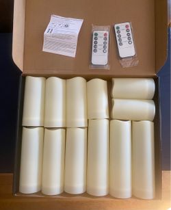 Flameless Candle set (12)