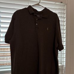 Brown Men’s Ralph Lauren Polo Shirt XL