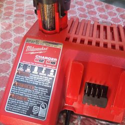 Milwaukee Charger  and Battery 
