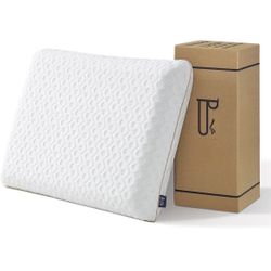 Rainbow Home Jupiter King Size Gel Memory Foam Pillow – Firm Contour, Cooling Comfort