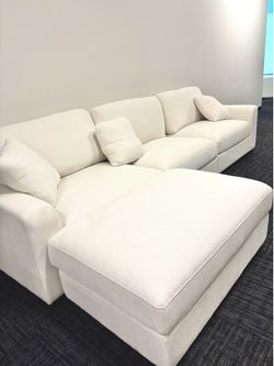 White sofa