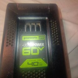 60v 4.0 Greenworks Lithium Battery 