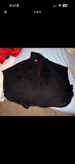 Coach cape coat
