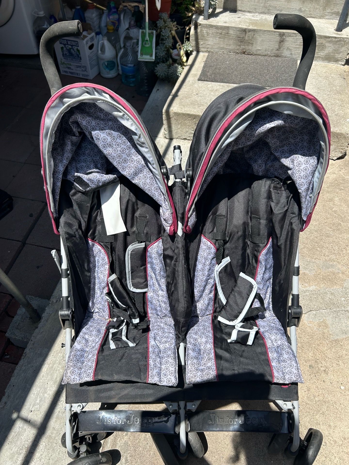 Used Jeep Brand Double Stroller