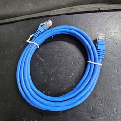 Cat.5e Ethernet Cable Blue 80 Inch