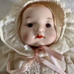 Antique Musical Baby Doll