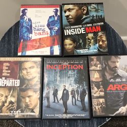 Action Movie 5 DVD Bundle