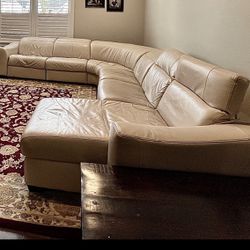 Sectional Leather Couch Free