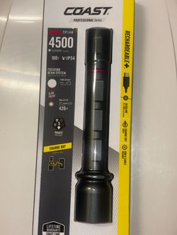 Coast rechargeable, flashlight, 4500 Lumens …