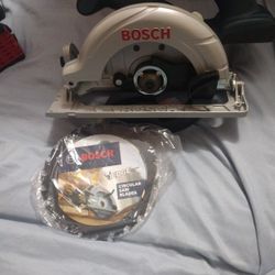 Bosch Circular Saw w/ Blade 