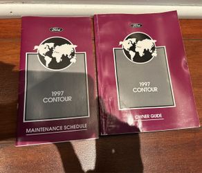 ‘97 Contour Manuals