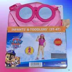 PAW Patrol Skye Toddler Costume 3T-4T