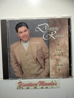 DANNY RIVERA - LAS CARAS DEL AMOR CD USADO EN EXC COND CAJA ABIERTA