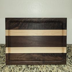 Walnut And Maple Cutting Board