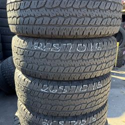 ‼️Set 265/70r16 Goodyear‼️