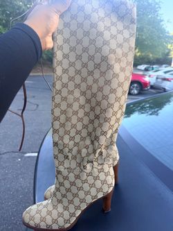 Gucci knee high boots