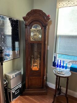 Antique grandfather clock
