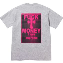 SUPREME FUCK MONEY TEE SIZE LARGE