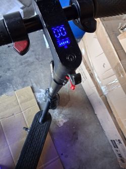 Electric Scooter with LED Display