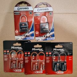 Brinks & Master Lock Combination Locks